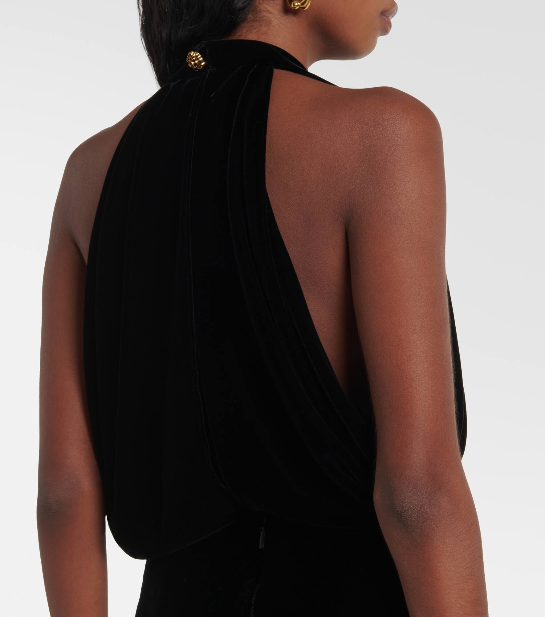 Roxy velvet gown - 5