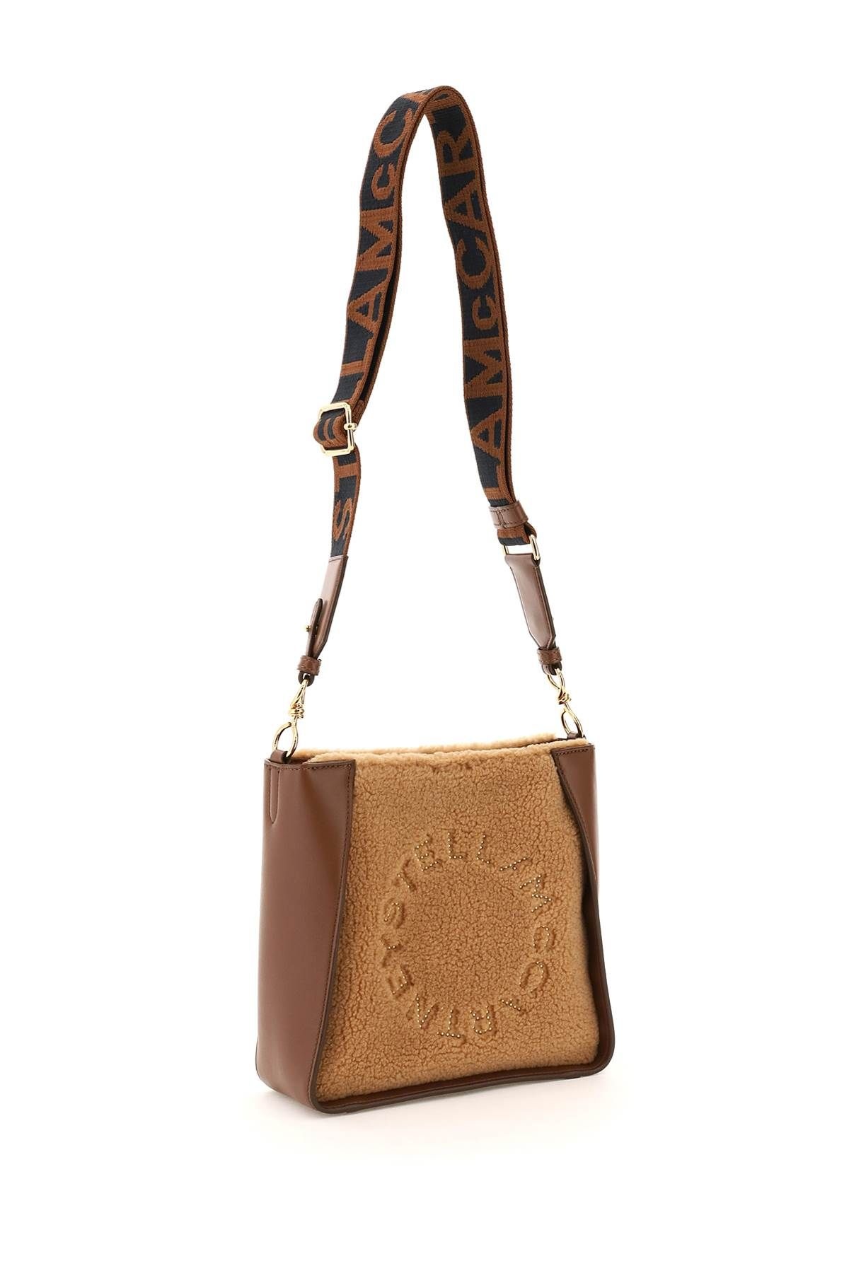 FAUX SHEARLING CROSSBODY BAG - 3