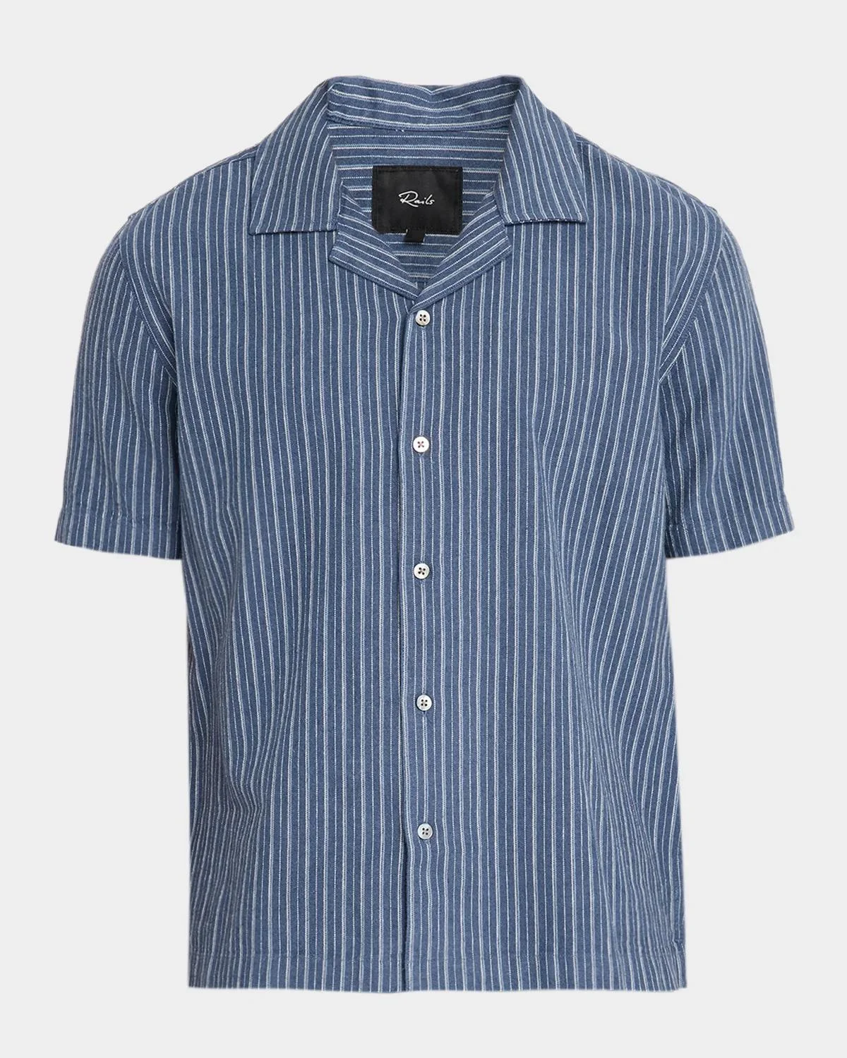 Men's Ely Multi-Stripe Short-Sleeve Shirt - 1