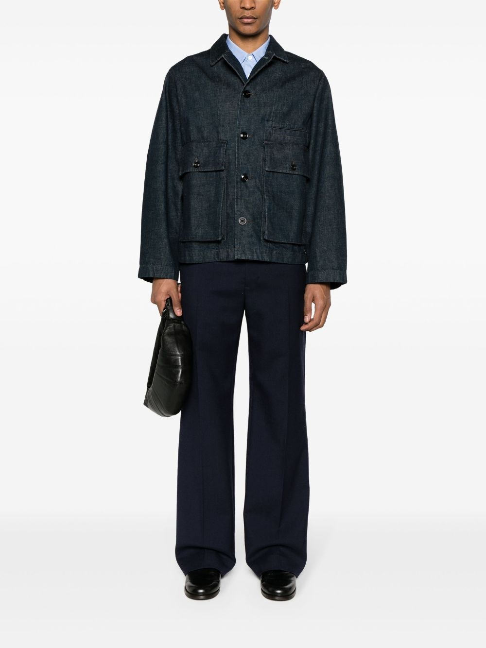 denim shirt jacket - 3