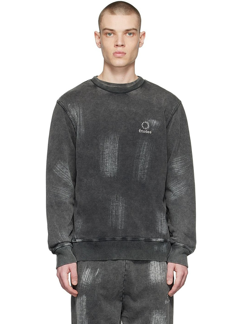 SSENSE Exclusive Black Organic Cotton Sweatshirt 1