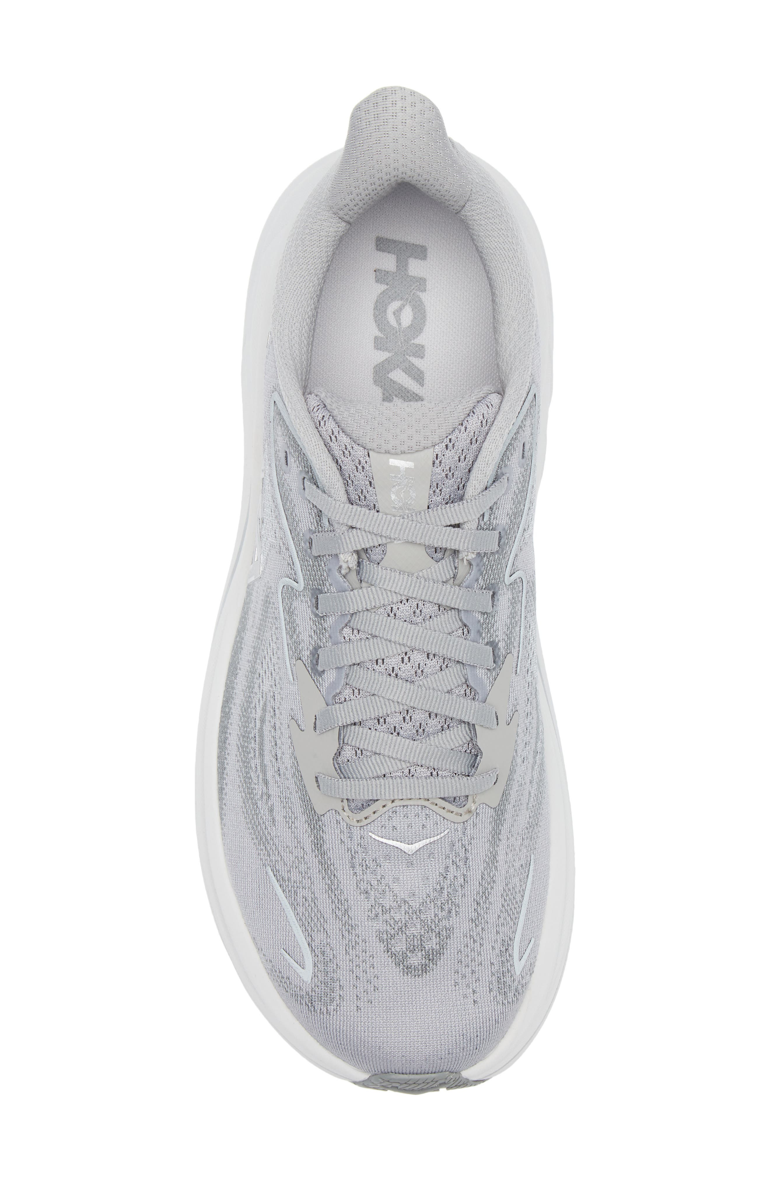 HOKA Clifton 10 Running Shoe in Stellar Grey /Galactic Grey at Nordstrom - 5
