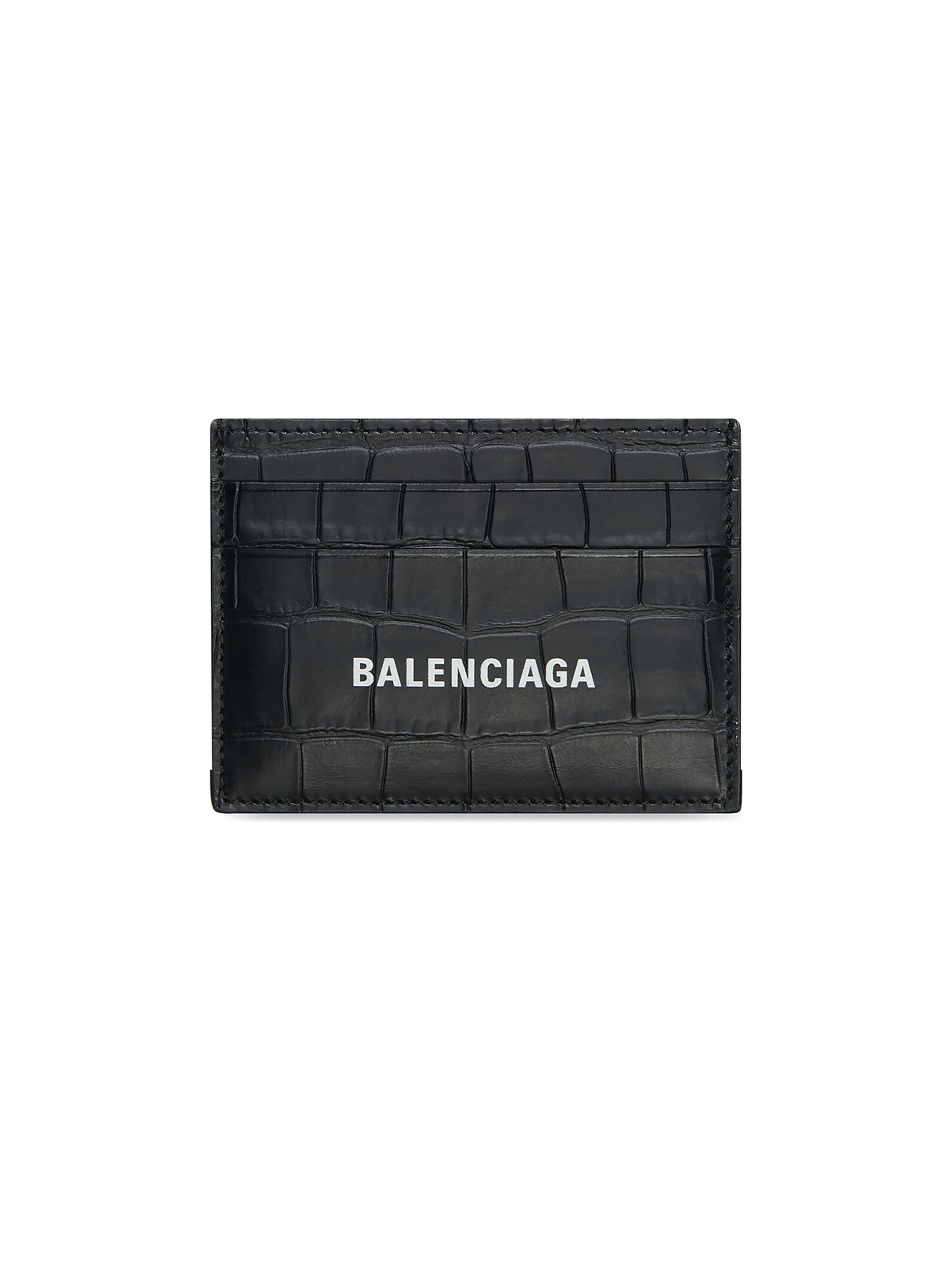 Men's Cash Card Holder - Black - 1