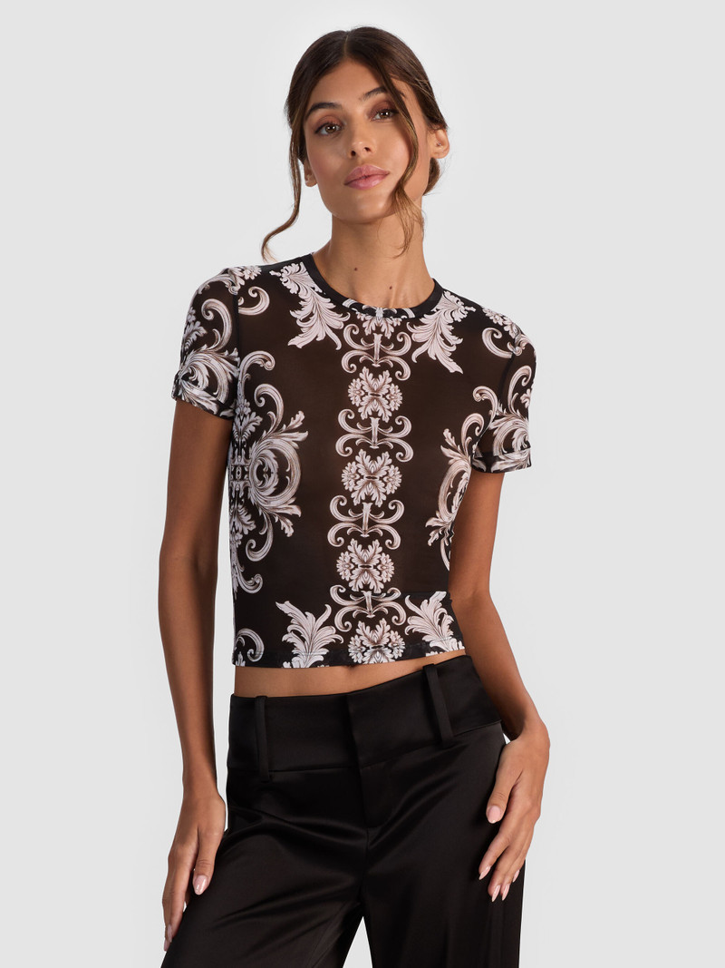 TESS MESH TEE 2