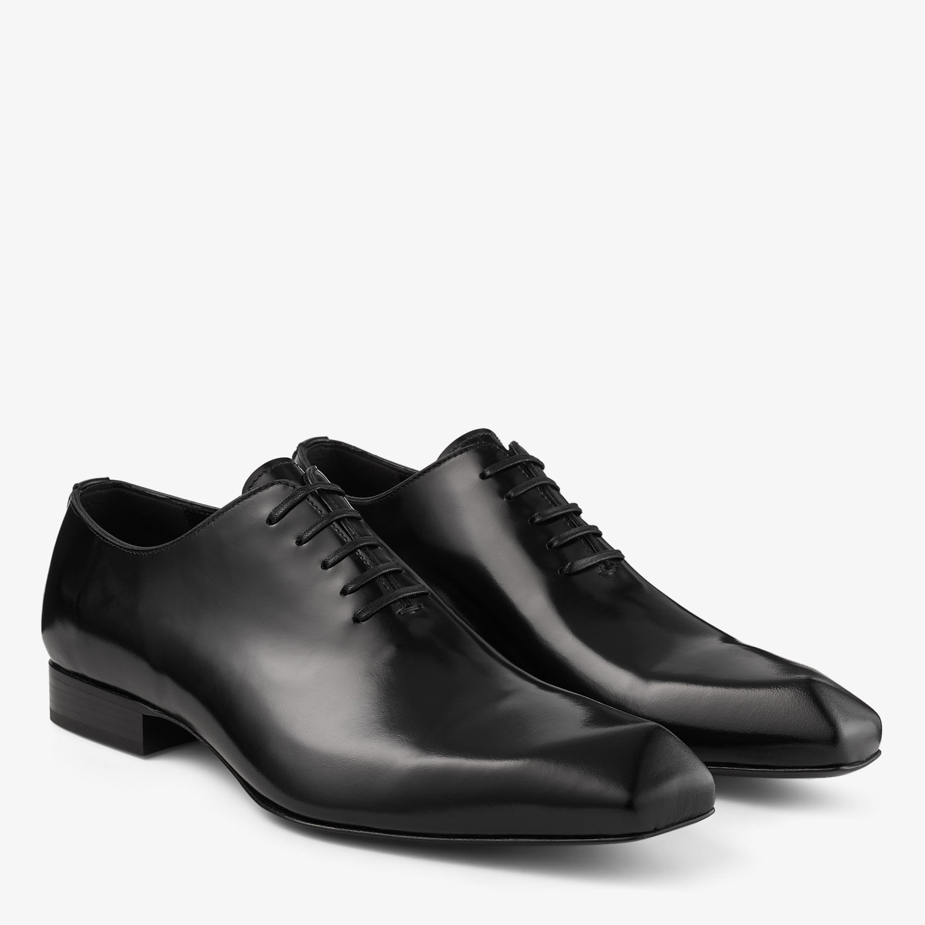 Prism Lace Up
Black Leather Lace-Up Shoes - 2