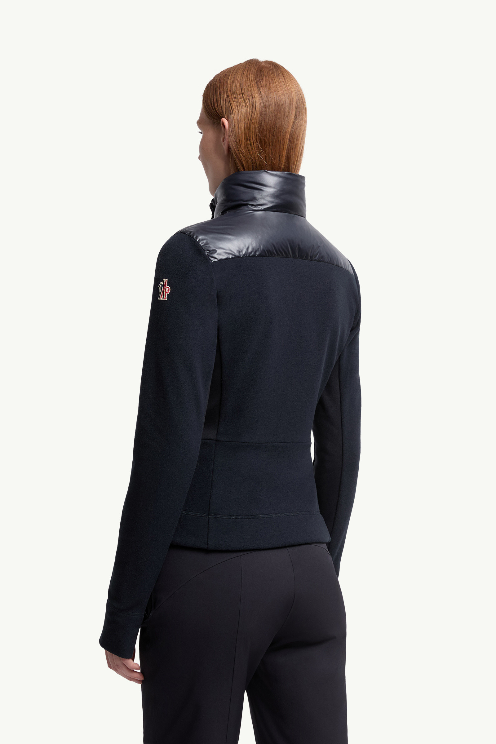 Padded Zip-Up Sweatshirt - 5