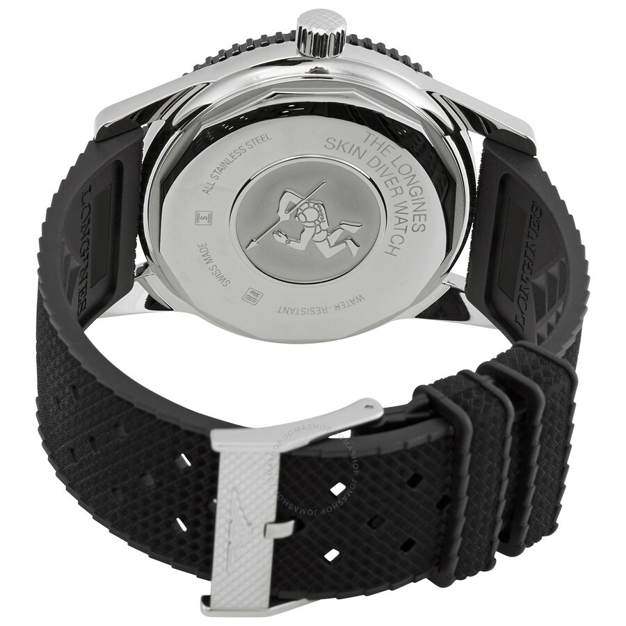 Longines Heritage Automatic Black Dial Men's Watch L2.822.4.56.9 - 3