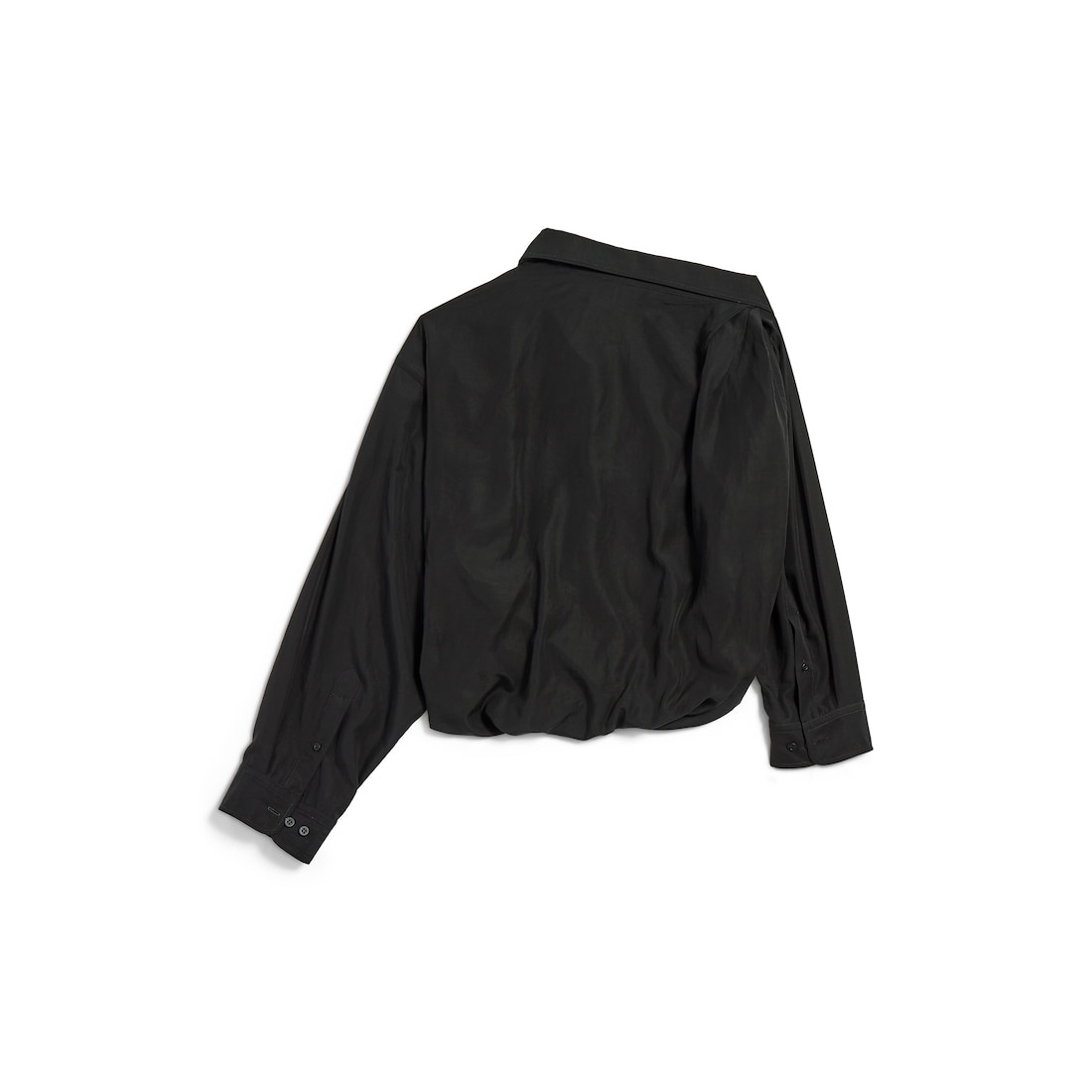Women's One Shoulder Shirt in Black - 6