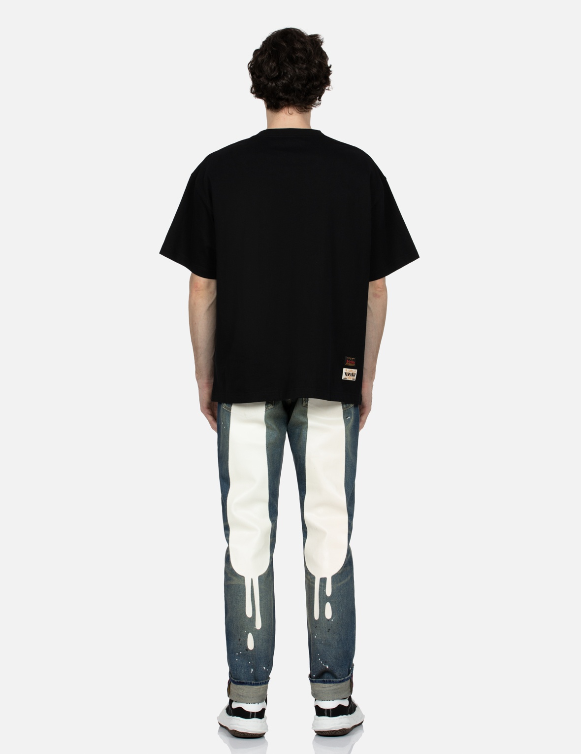 GRAFFITI DAICOCK PRINT CARROT FIT JEANS #2017 - 5
