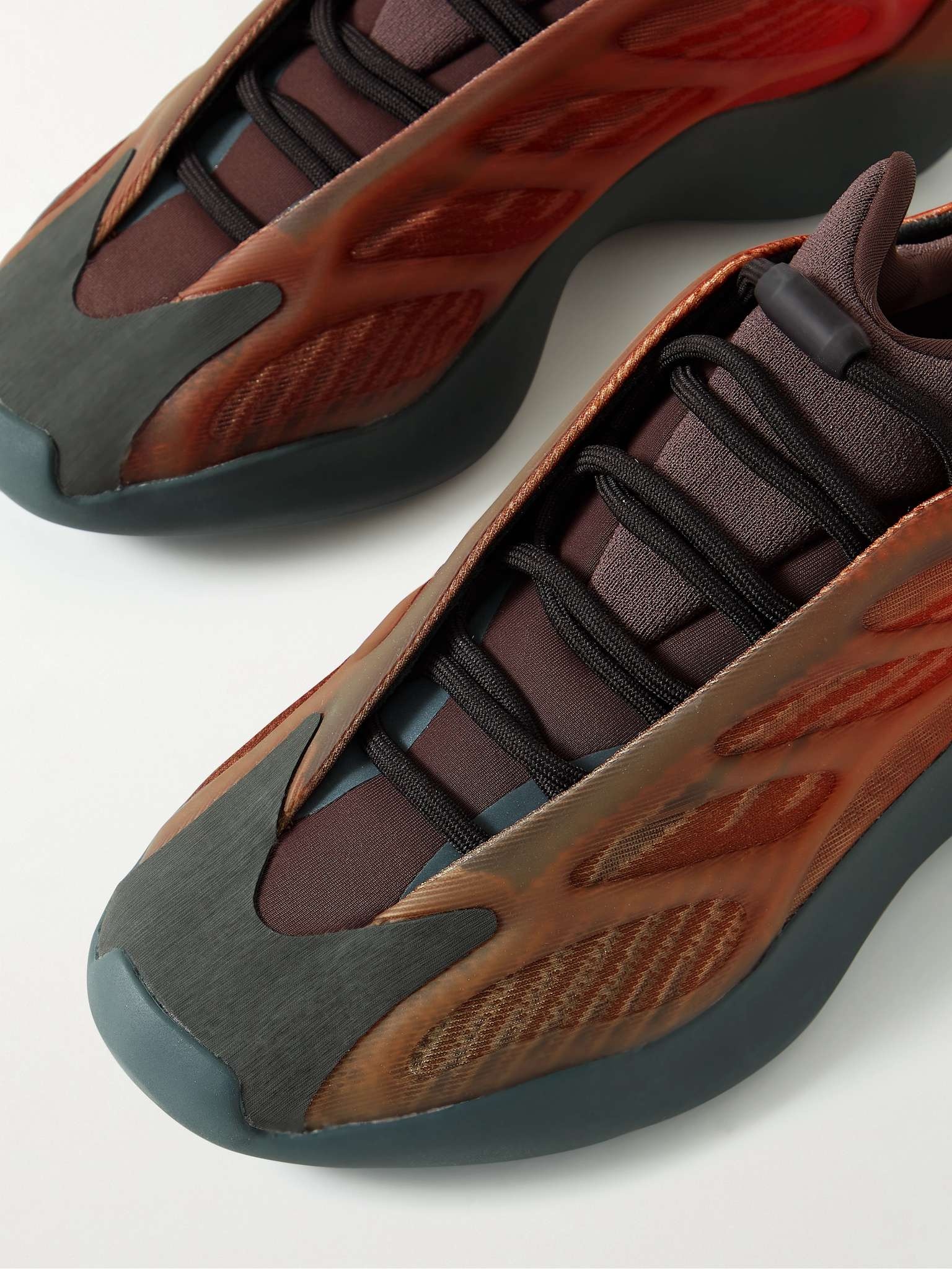 Yeezy 700 V3 Rubber-Trimmed Mesh Sneakers - 6