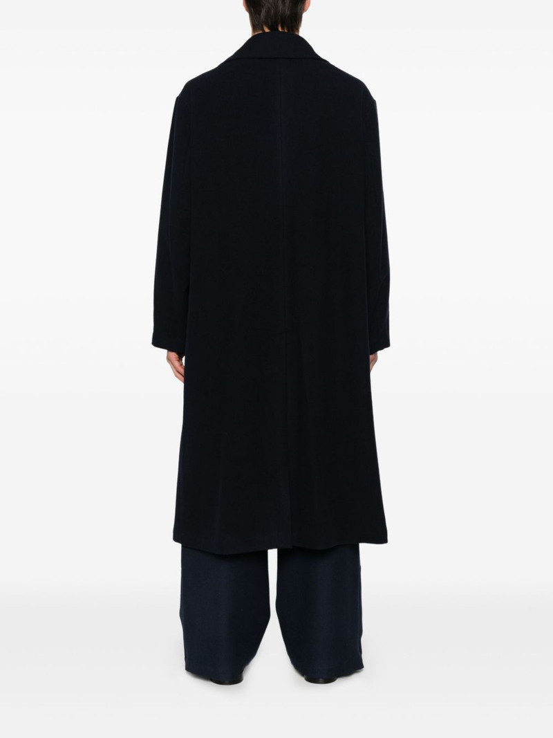 pocketed double-breasted coat 4