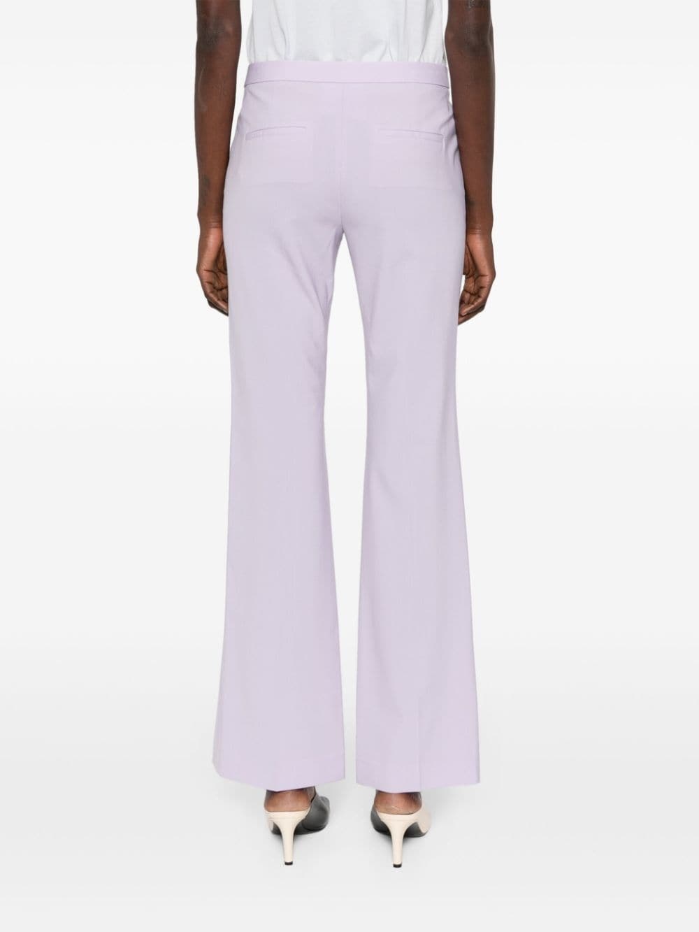Demitria low-rise flared trousers - 4