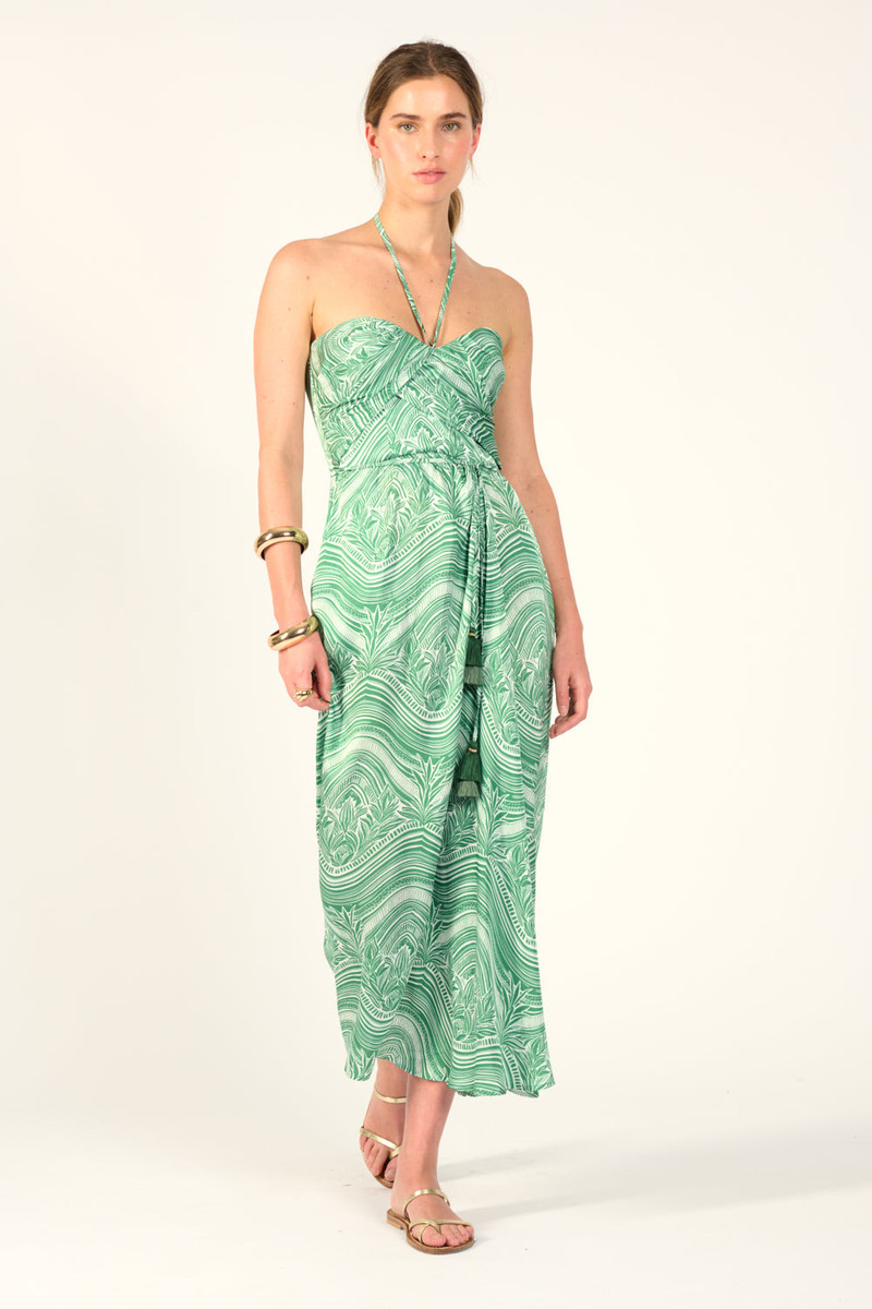 Long Dress Collina - Sage Moryana 1