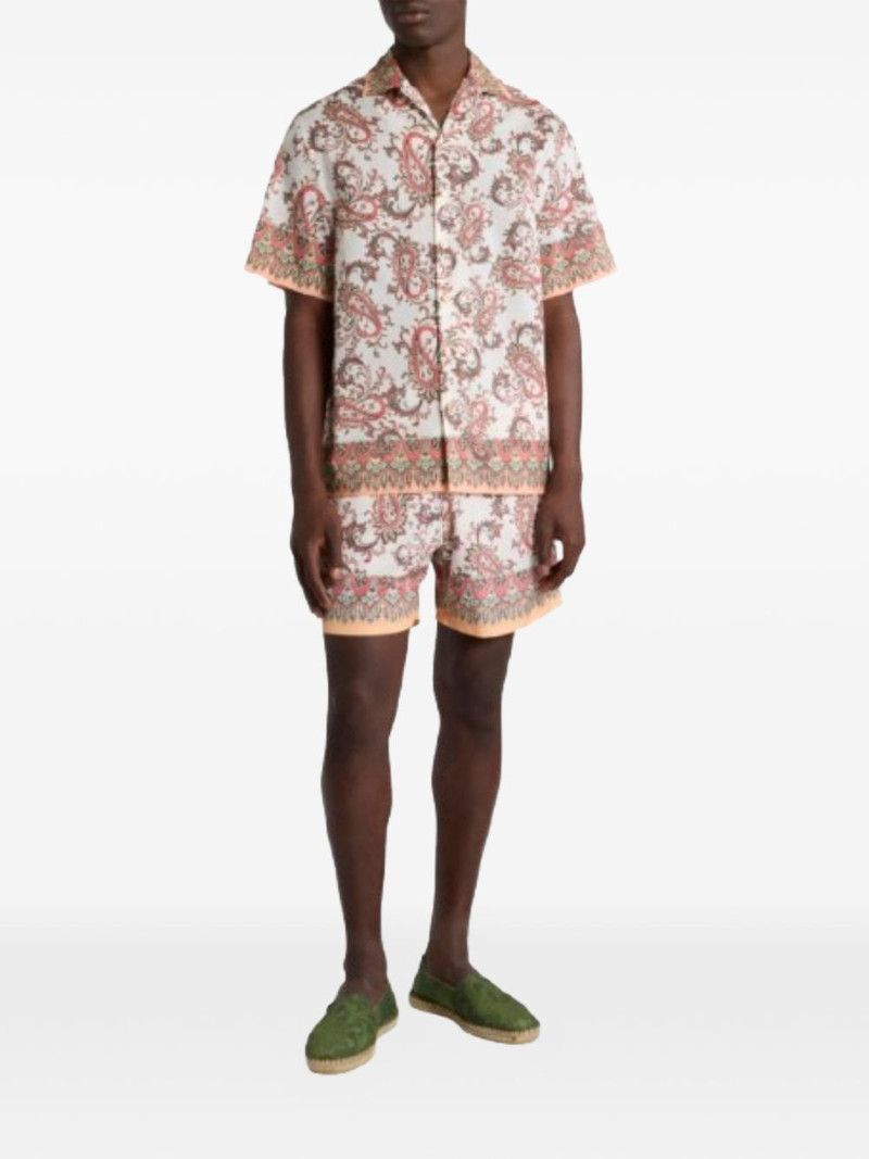 Etro paisley floral shirt outlook