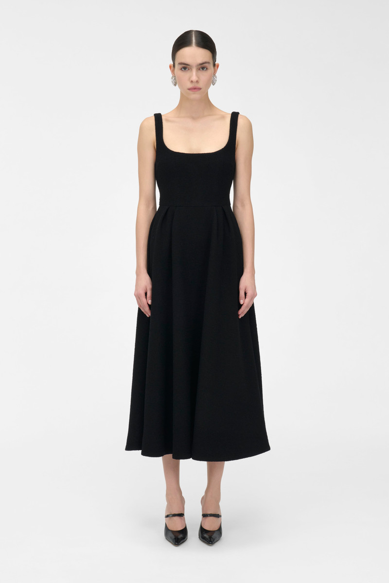 Alessandra Rich TWEED BOUCLE DRESS outlook
