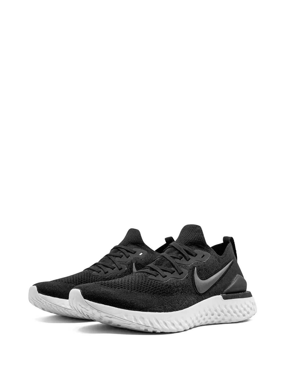 Epic React Flyknit 2 "Black/Black-Gunsmoke" sneakers - 2