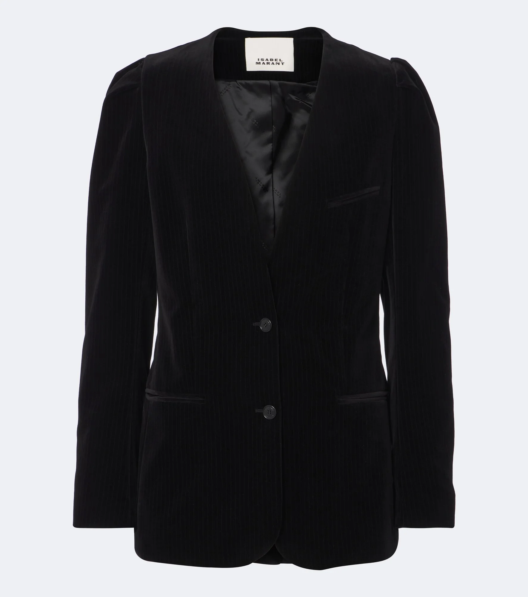 Fereole cotton velvet blazer - 1