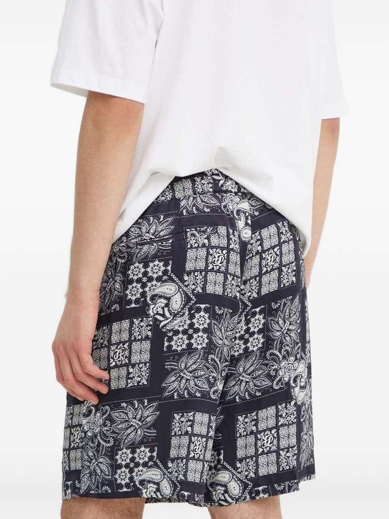 The Kooples paisley-patterned shorts outlook