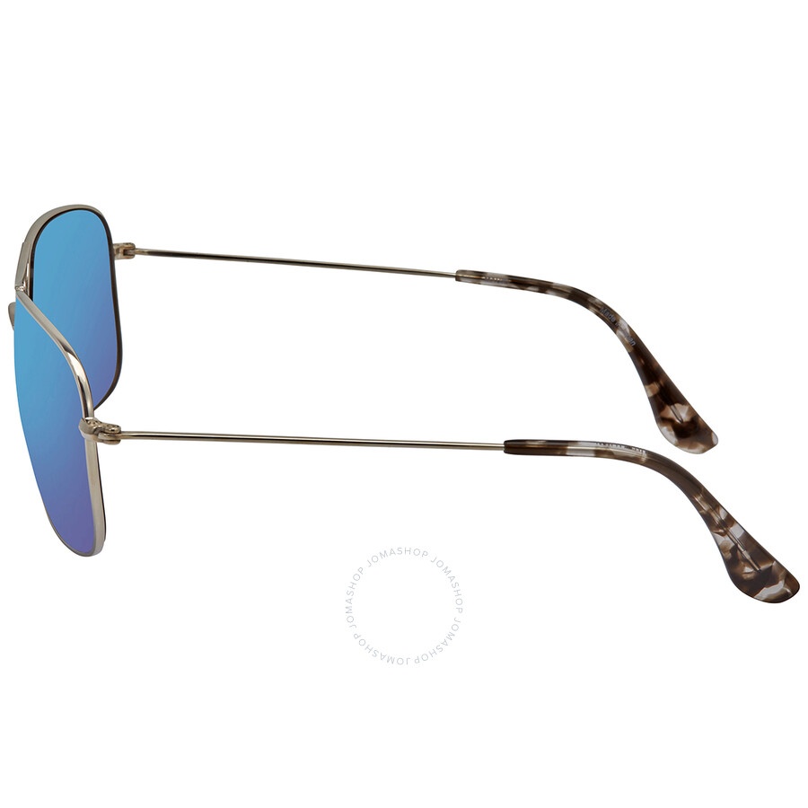 Maui Jim Wiki Wiki Polarized Blue Hawaii Pilot Men's Sunglasses B246-17 59 - 4
