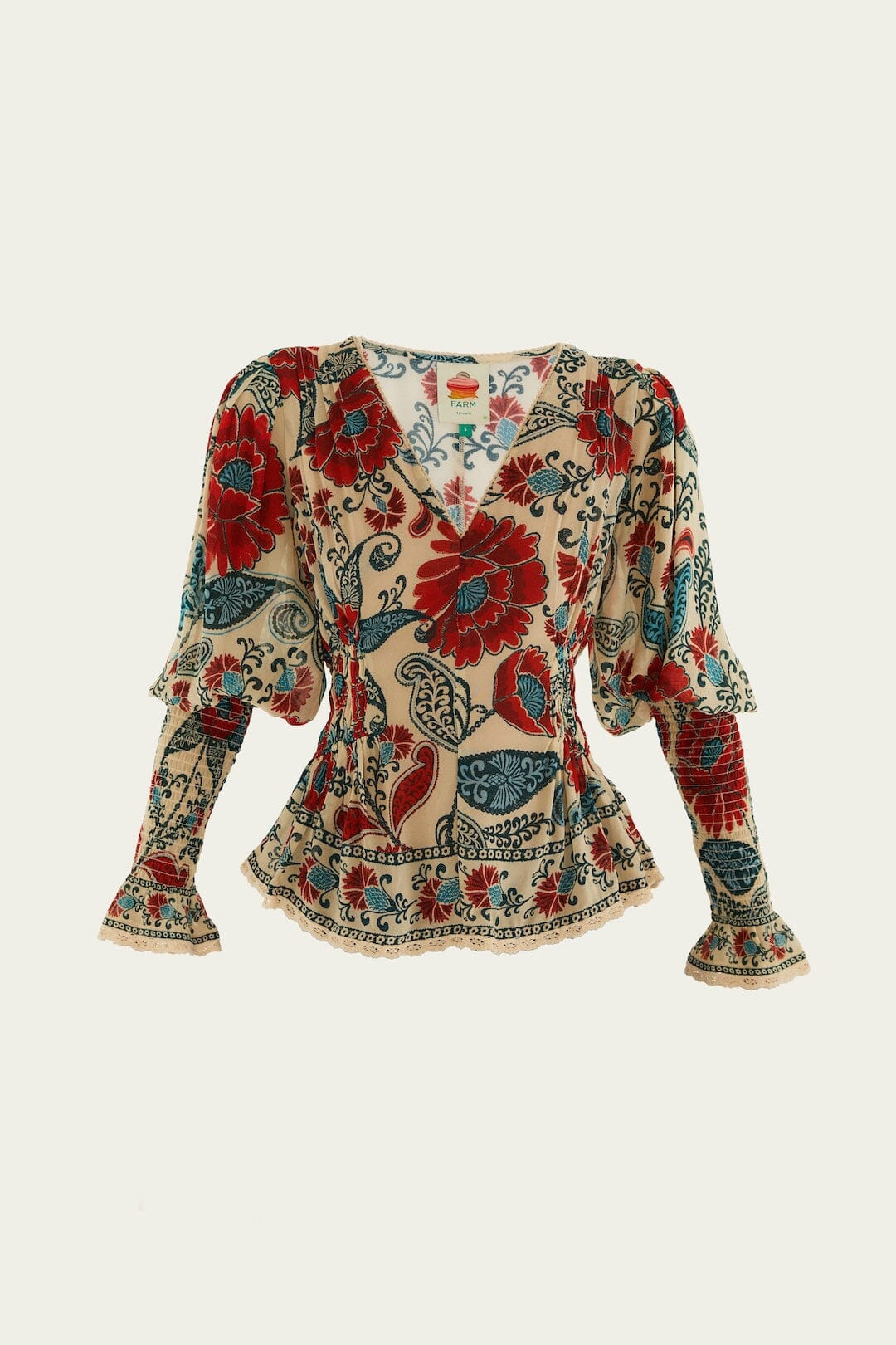 Sand Francesca Long Sleeve Blouse - 4