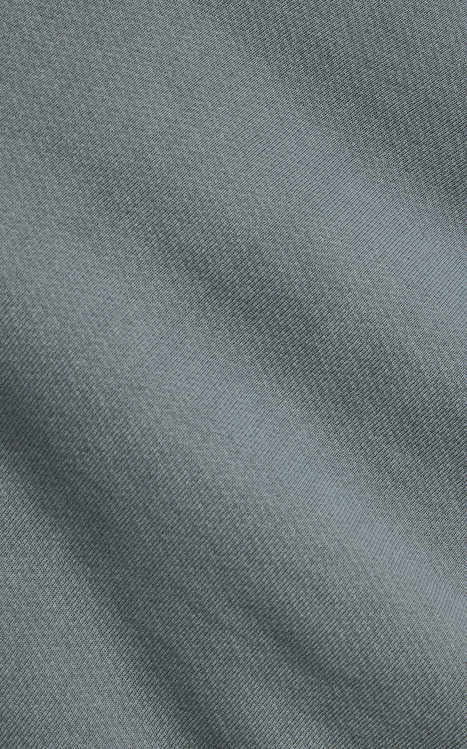 Ryder Cropped Cotton Sweatshirt grey - 5
