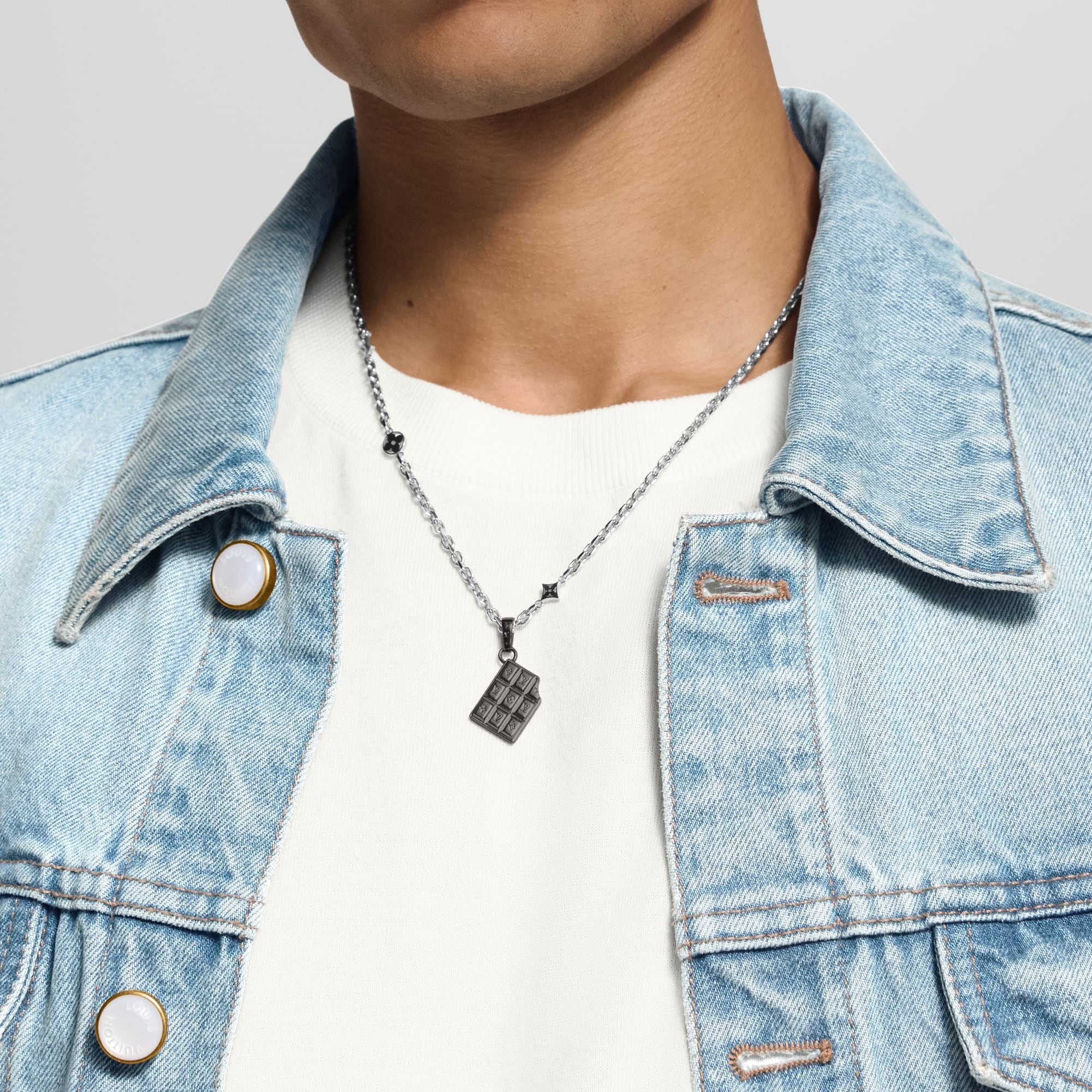 LV Chocolate Bar Charm - 3