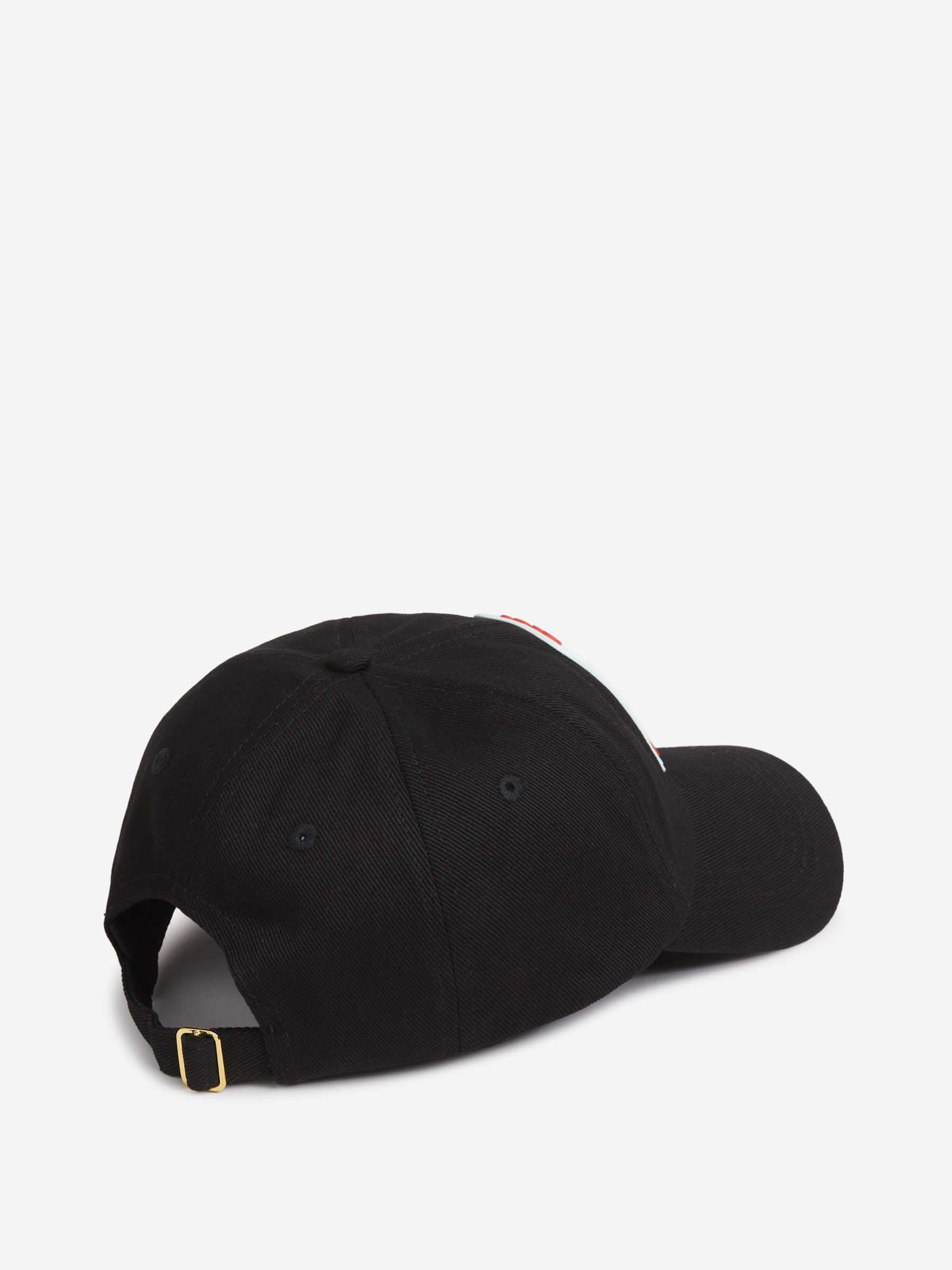 EMBROIDERED LOGO CAP - 3