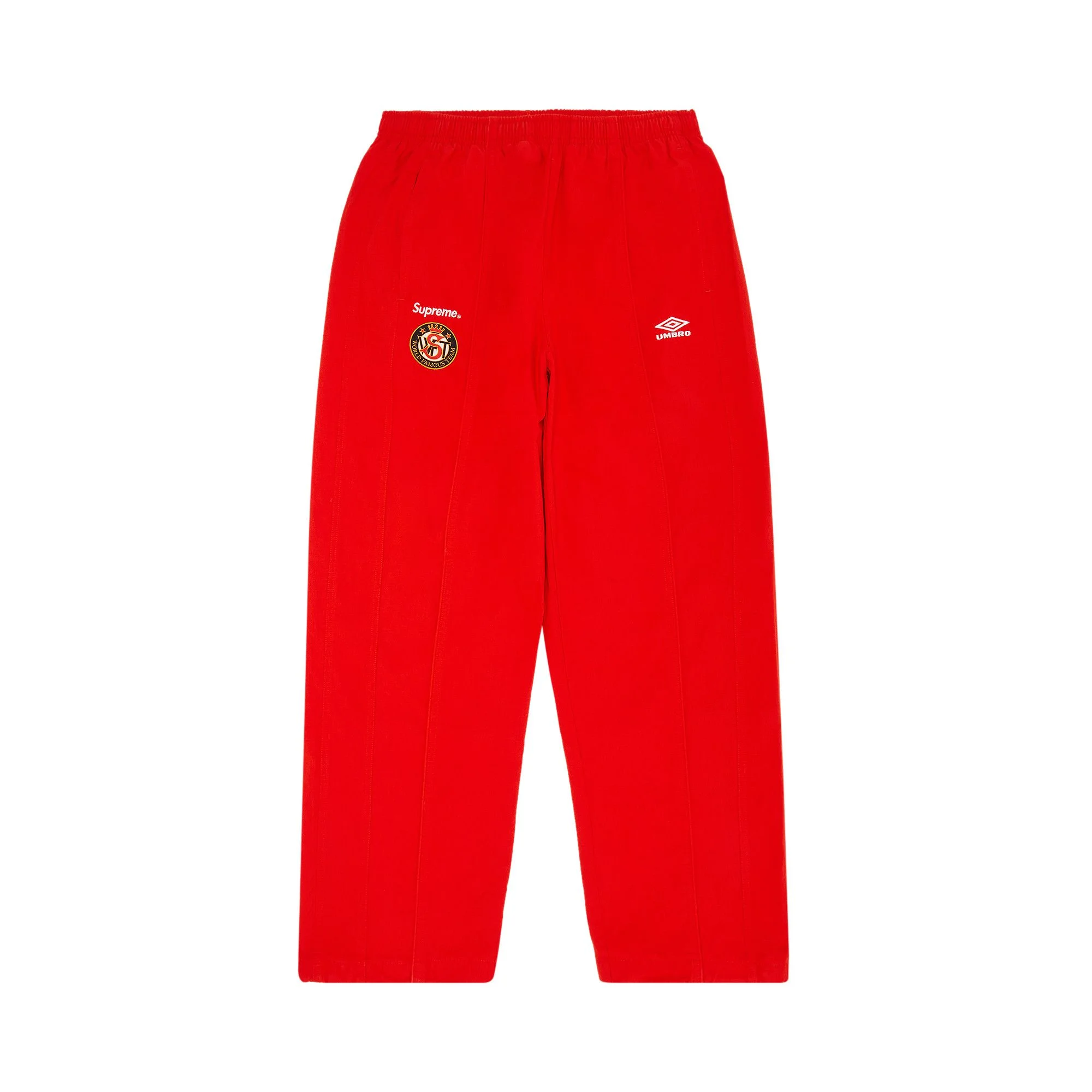 Supreme x Umbro Cotton Ripstop Track Pant 'Red' - 1