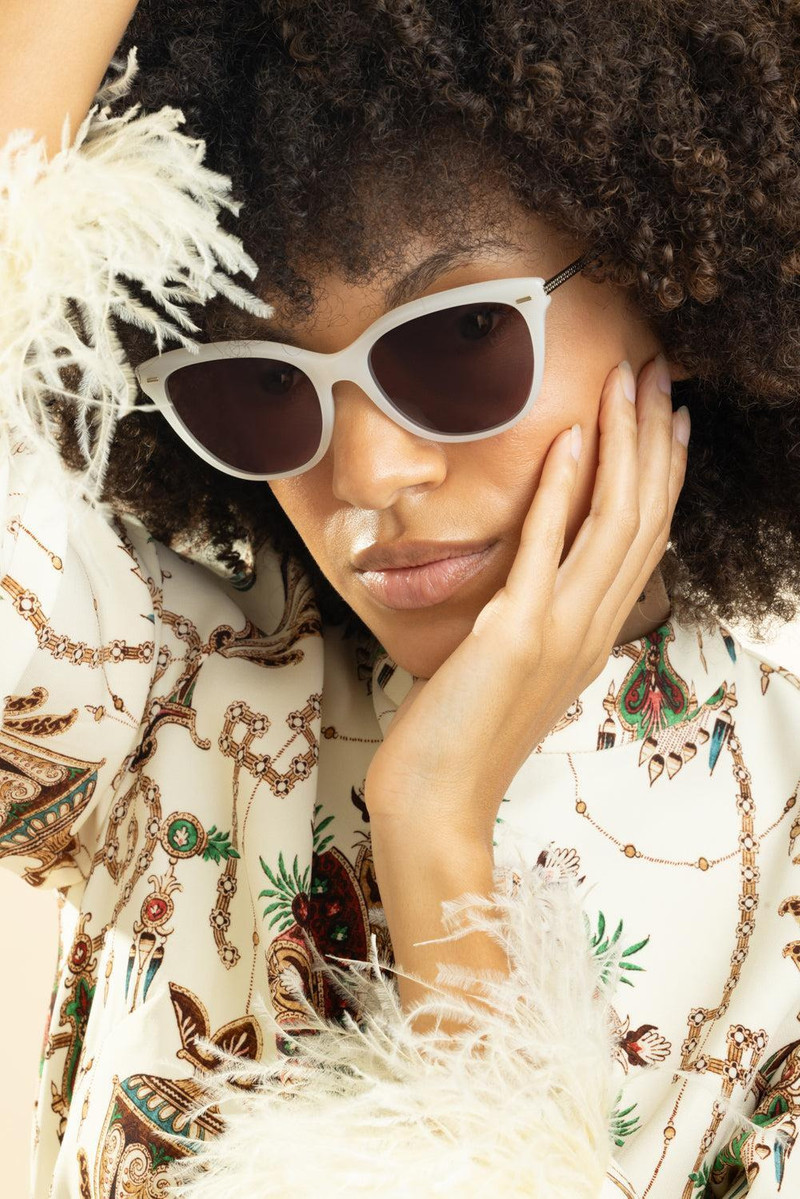 Oliver Peoples Mrs. Federer Sun 55 Sunglasses outlook