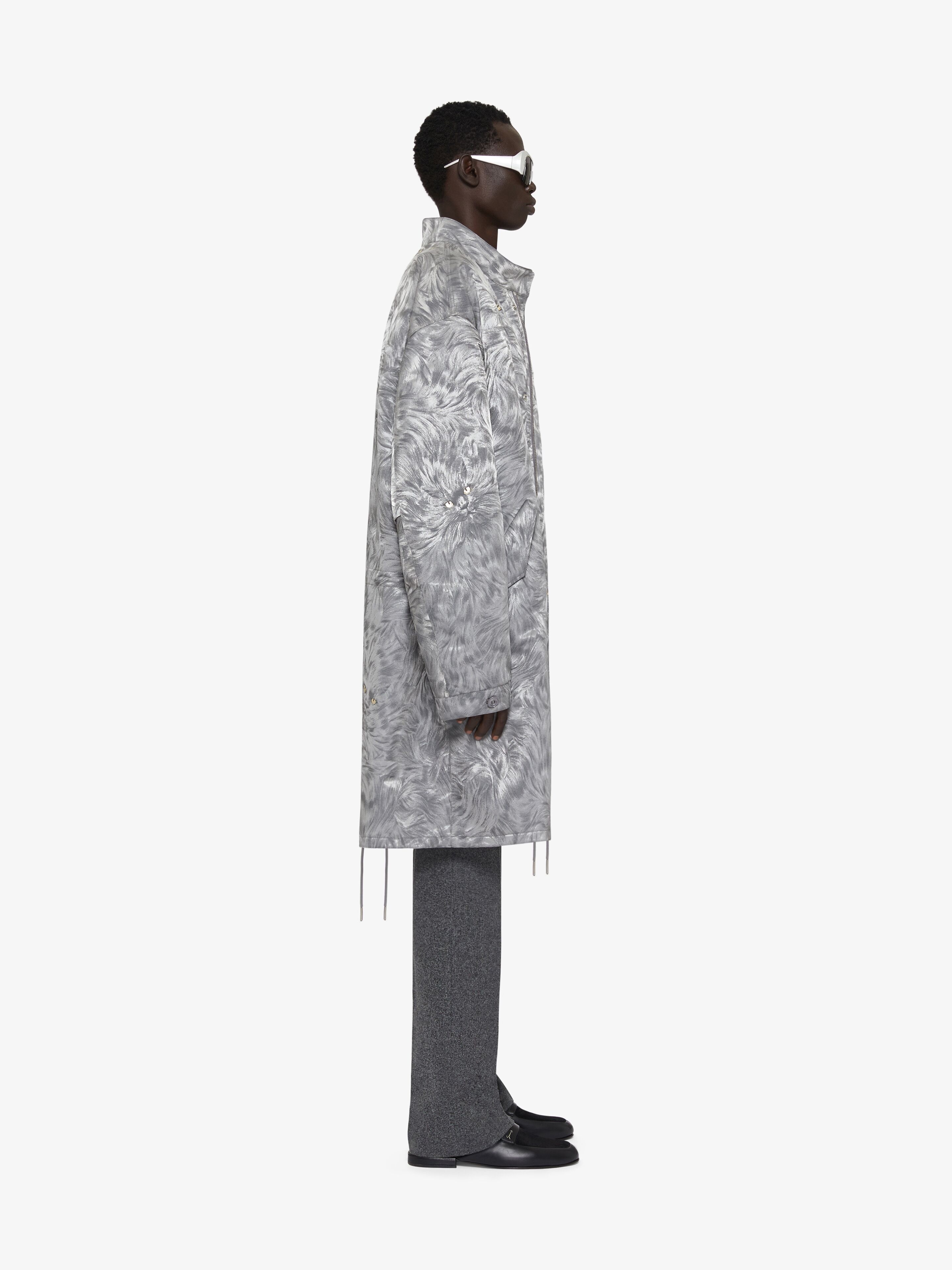 PARKA IN CAT JACQUARD - 3