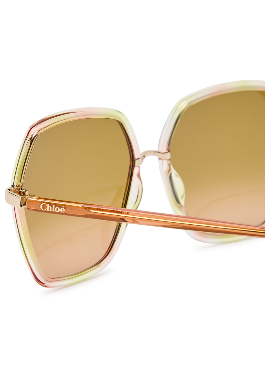 Chloe Oversized Square-frame Sunglasses - 3