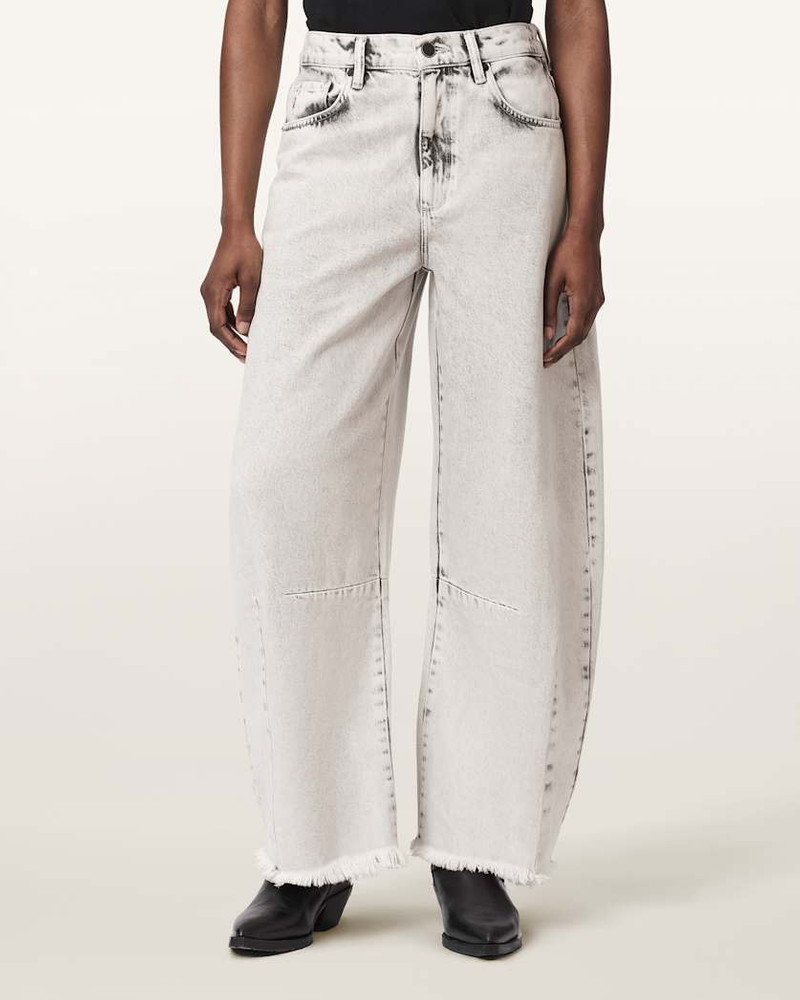 PAYTON HIGH WAISTED BARREL LEG DENIM JEANS 4