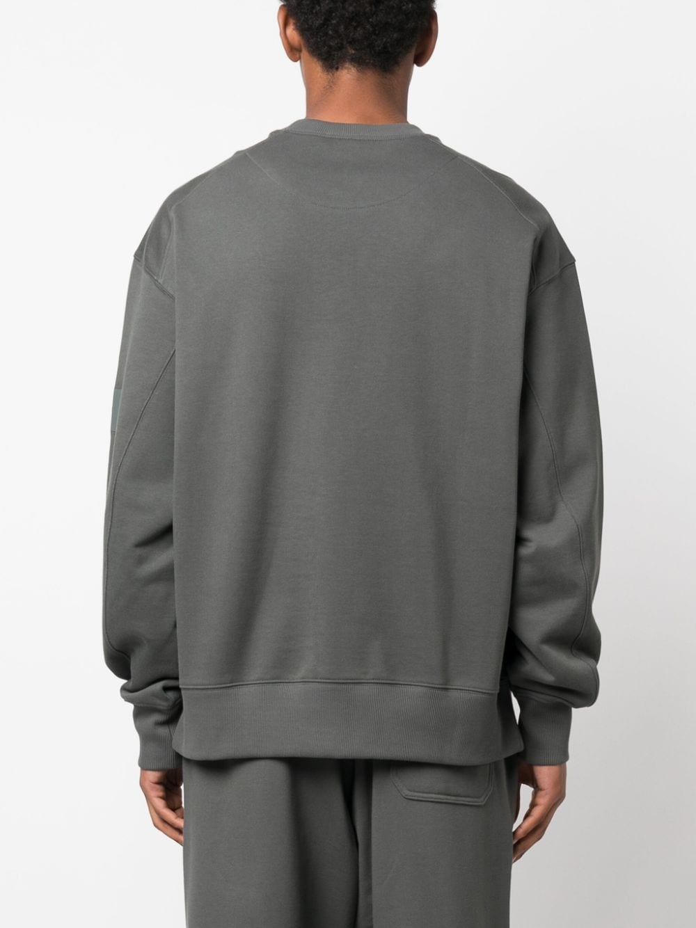 logo-print organic-cotton sweatshirt - 4