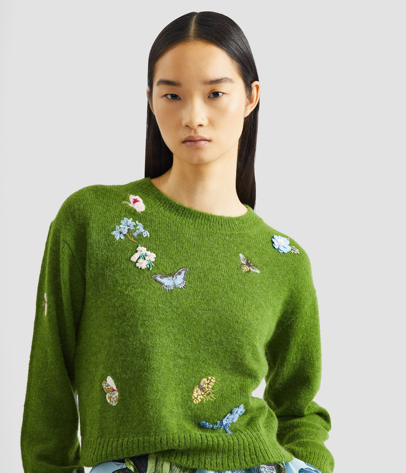 EMBELLISHED CREW NECK JUMPER 4