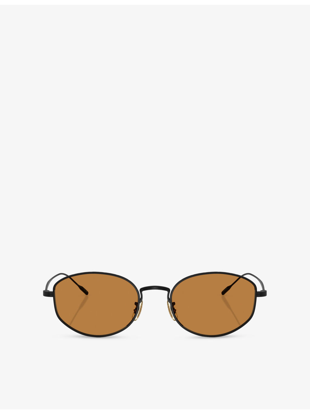 OV1347ST Sirry Oval-Frame Titanium Sunglasses - 1