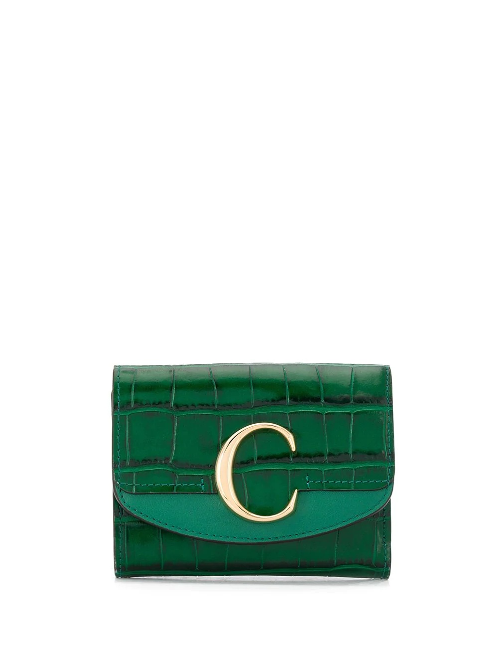 C croc-effect wallet - 1