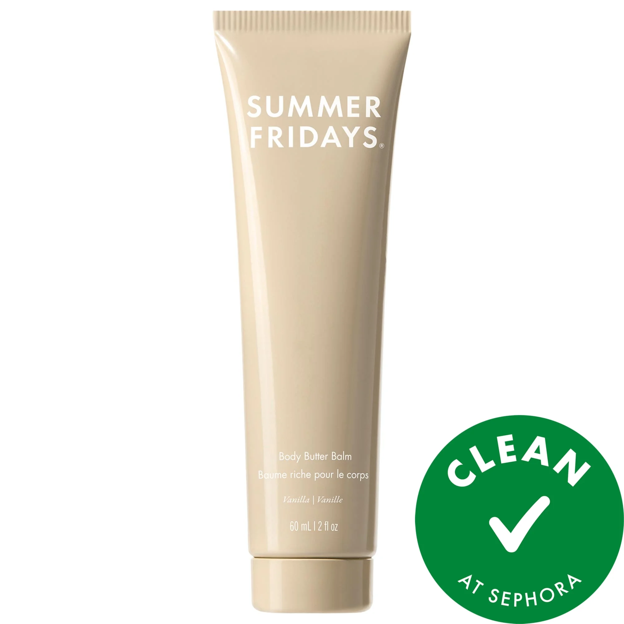 Body Butter Balm Vanilla - Rich Body Cream with Hyaluronic Acid - 1