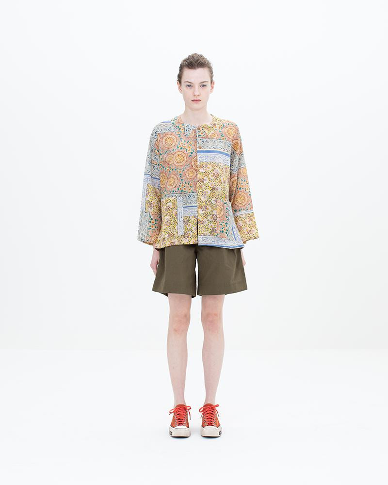visvim AUGUSTINE TUNIC KHADI BANDANA P.W. W BLUE outlook
