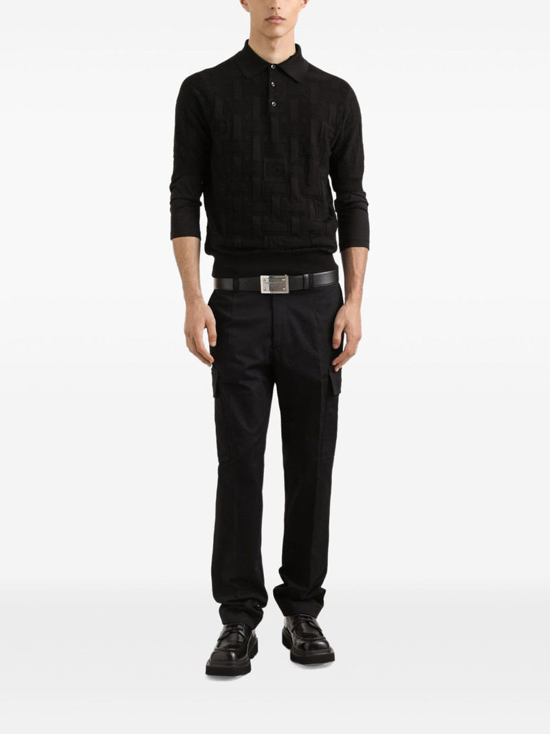 Dolce & Gabbana button-neck T-shirt outlook