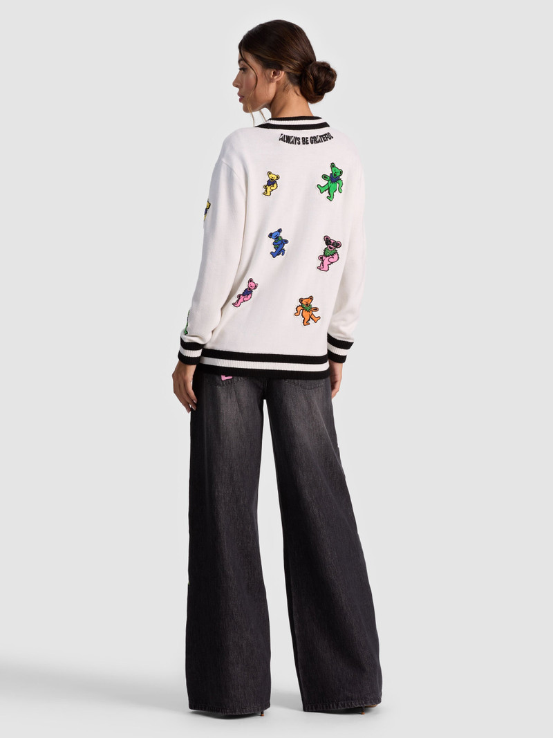 Alice + Olivia A+O X GRATEFUL DEAD BRADFORD CARDIGAN outlook