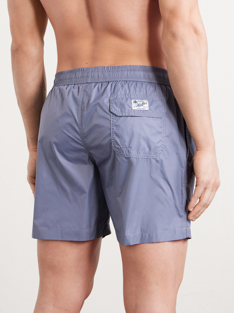 Straight-Leg Mid-Length Recycled Swim Shorts 3
