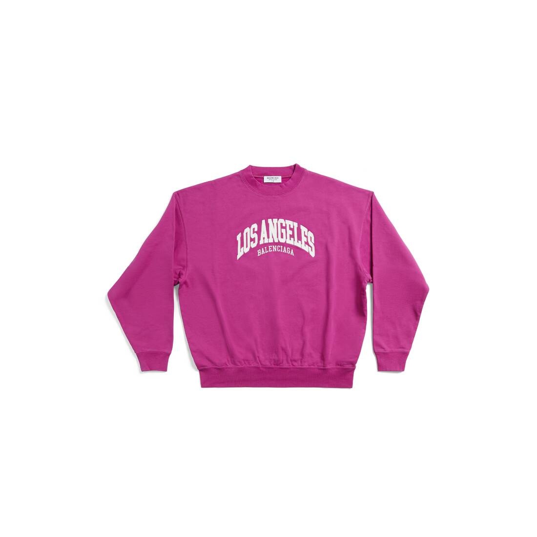 Cities Los Angeles Sweatshirt Regular Fit  in Dark Pink - 1