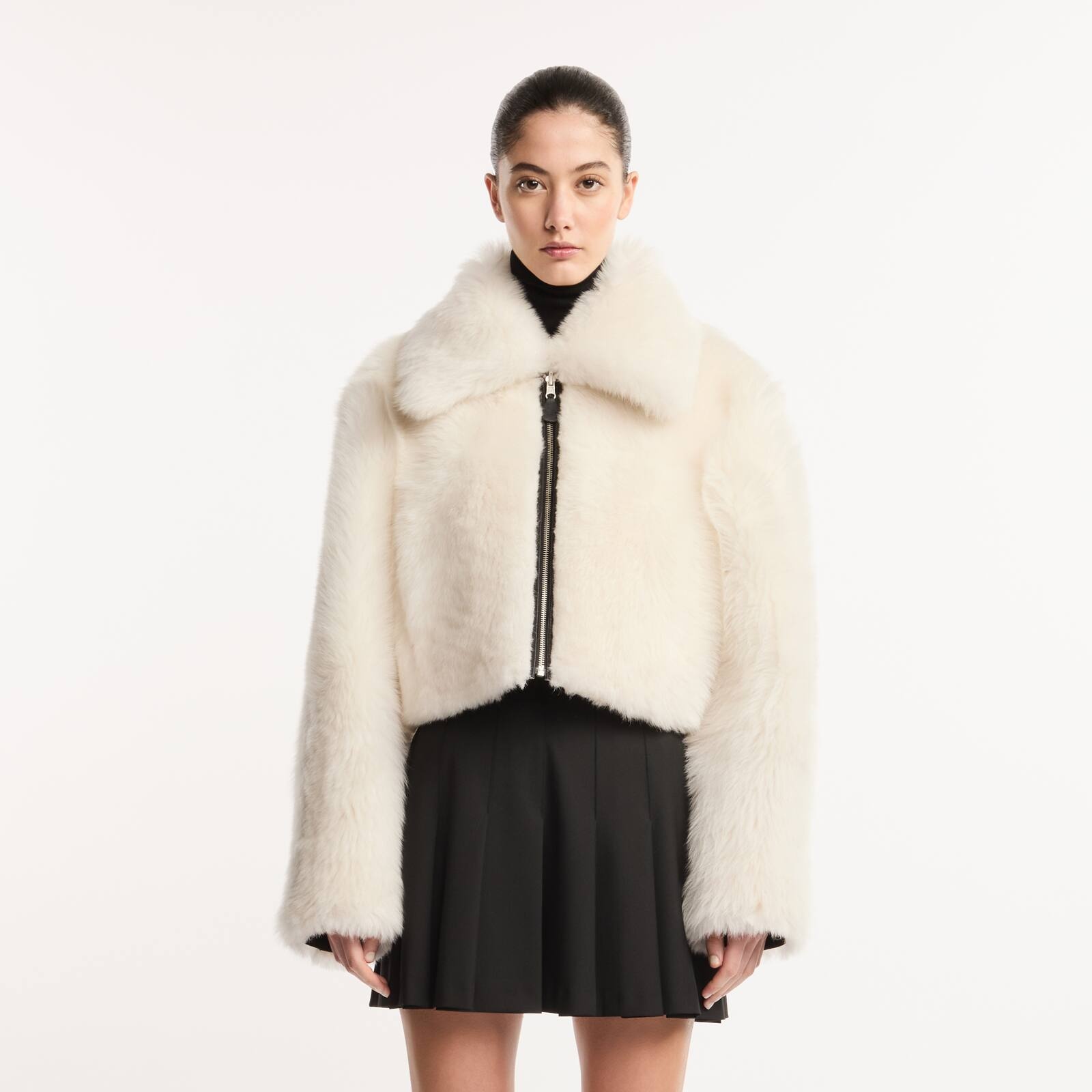 Reversible Jacket in shearling - 10
