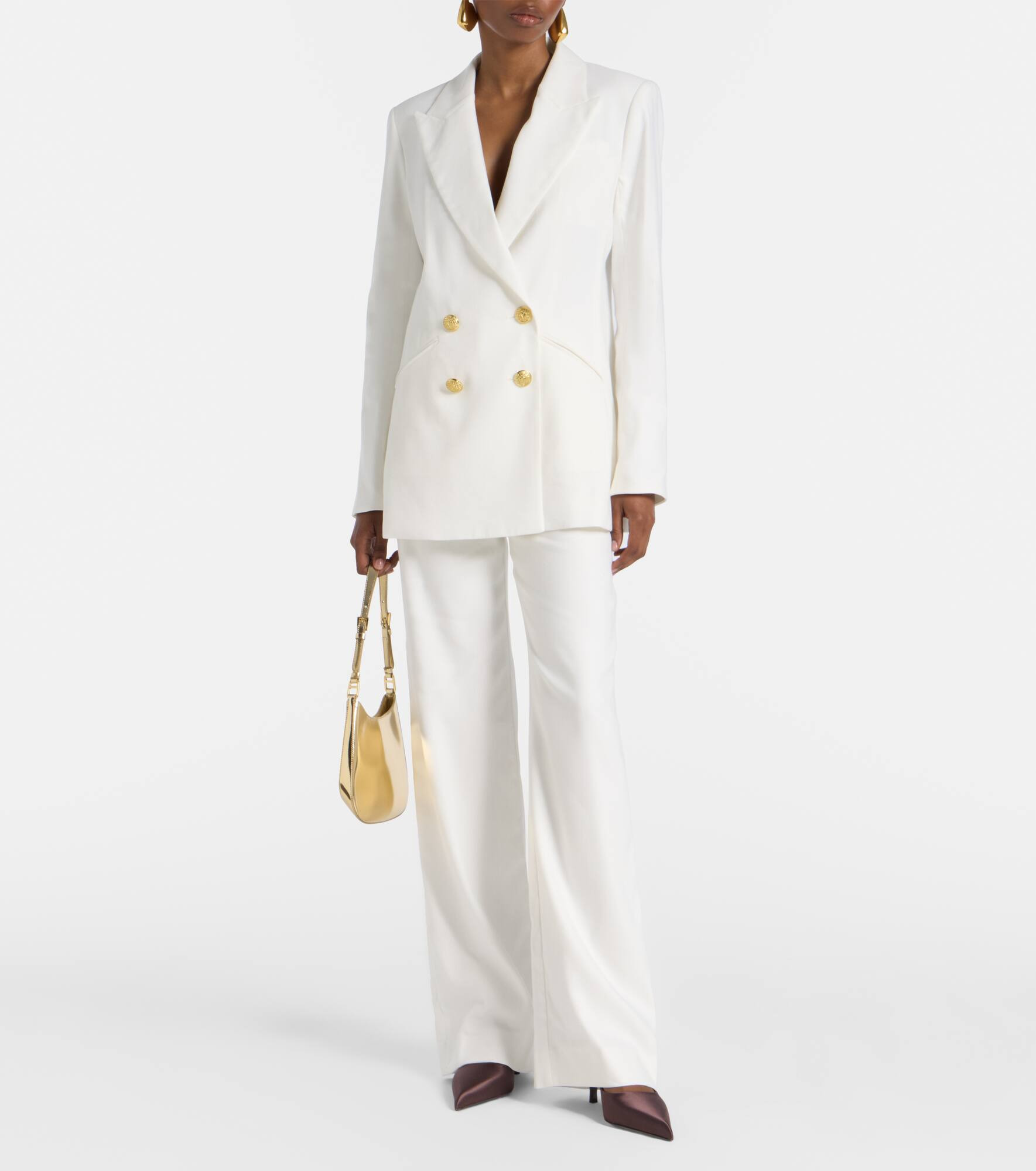 Jude linen-blend wide-leg pants - 2