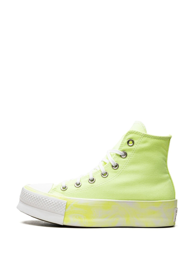Chuck Taylor All Star Lift High "Volt Glow" sneakers 6