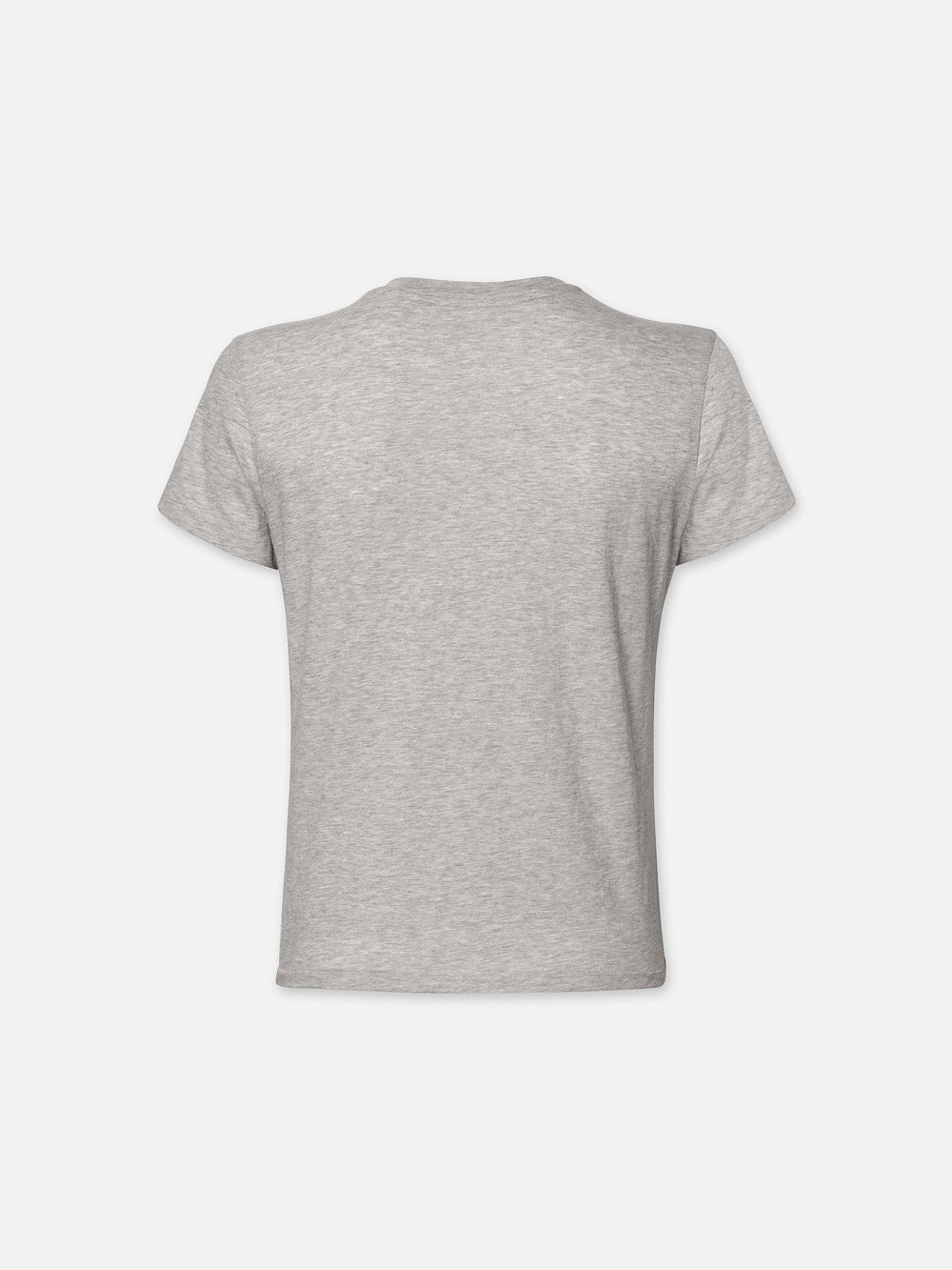 Baby Tee in Heather Grey - 3