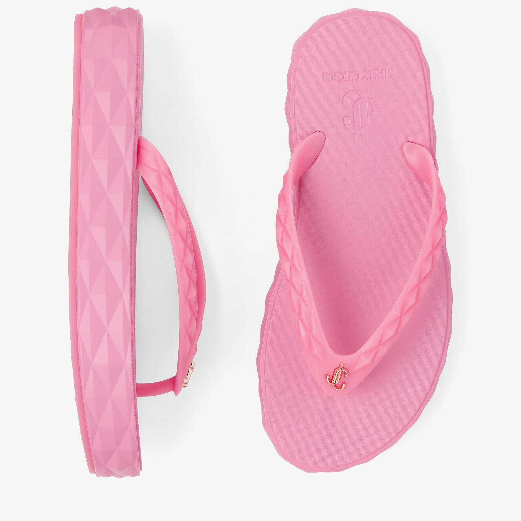 Diamond Flip Flop
Candy Pink Rubber Flip-Flops - 5