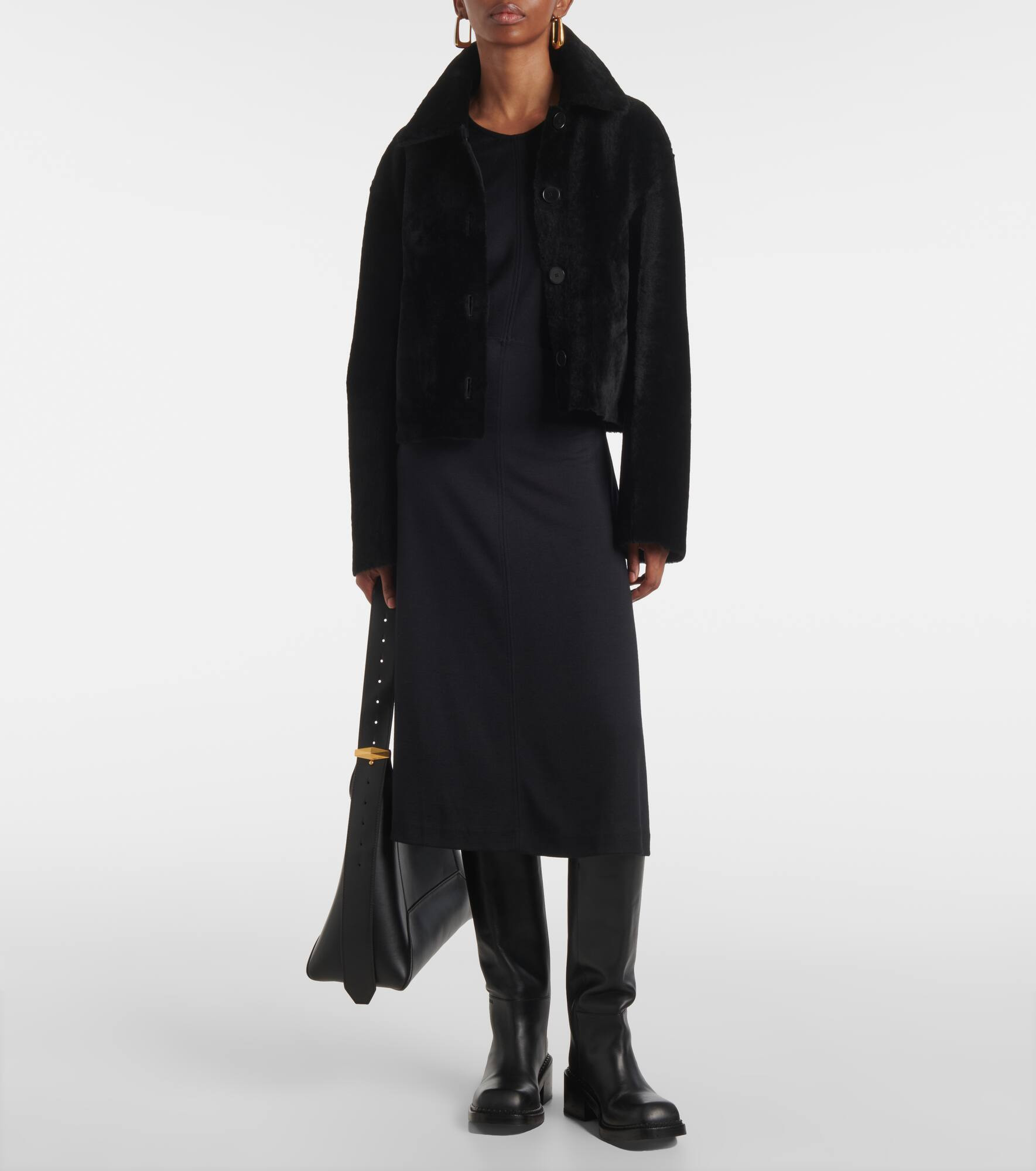 Wool midi dress - 2