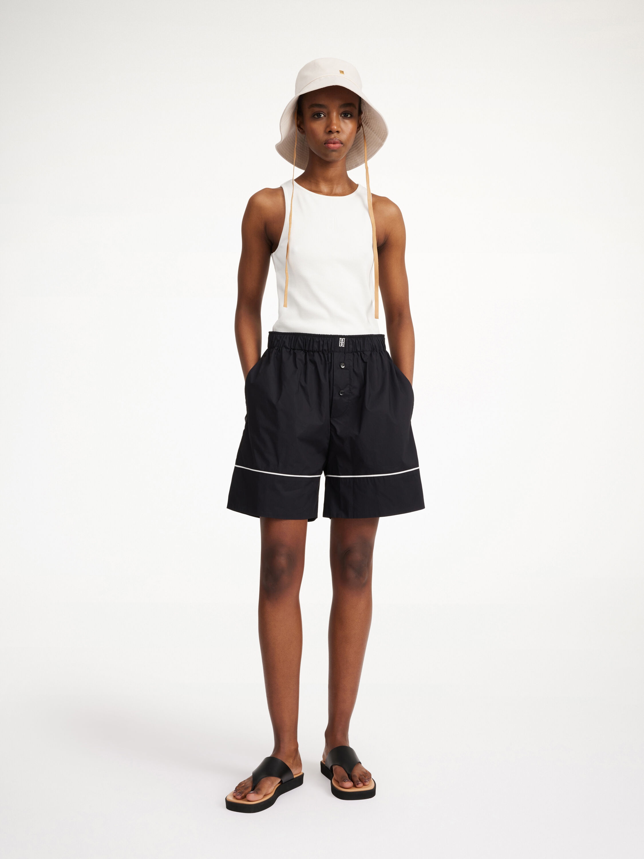 Siara organic cotton shorts - 2