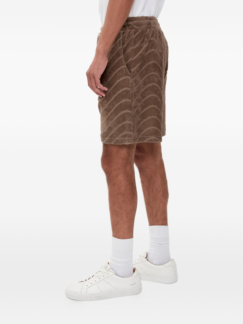 wave-pattern shorts 4